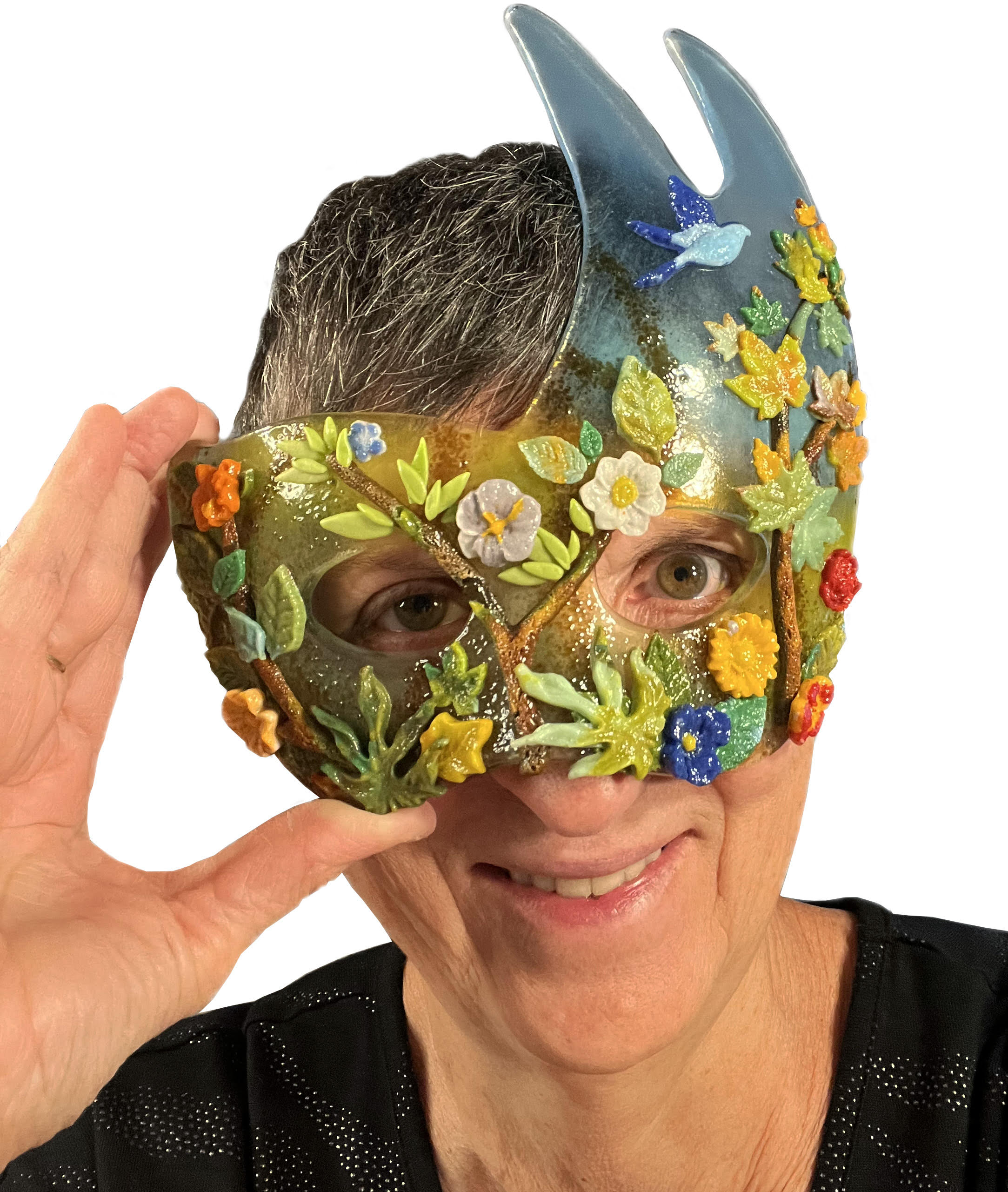 LoisWearingMask