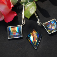 RECORDED LINK Kent Lauer Faceted Dichroic Glass