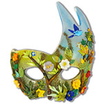 RECORDED LINK Lois Manno Magic Garden Mask