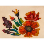 RECORDED LINK Cathy Claycomb Roughing It--Alcohol Ink on Stained Glass