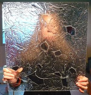 Clear Ice Glass Sample by Rick Silas300